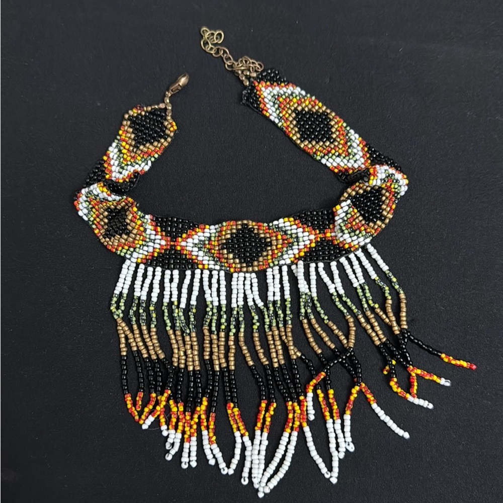 Beautiful Hand Beaded Choker♥️